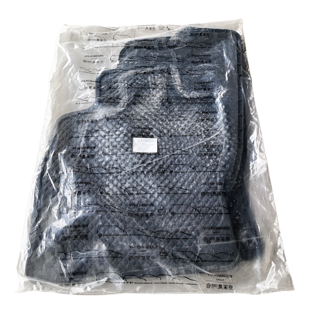 Alfombrillas caucho SEAT León 5F | Juego 4 piezas originales 2014-2020 (5F0061500A041)