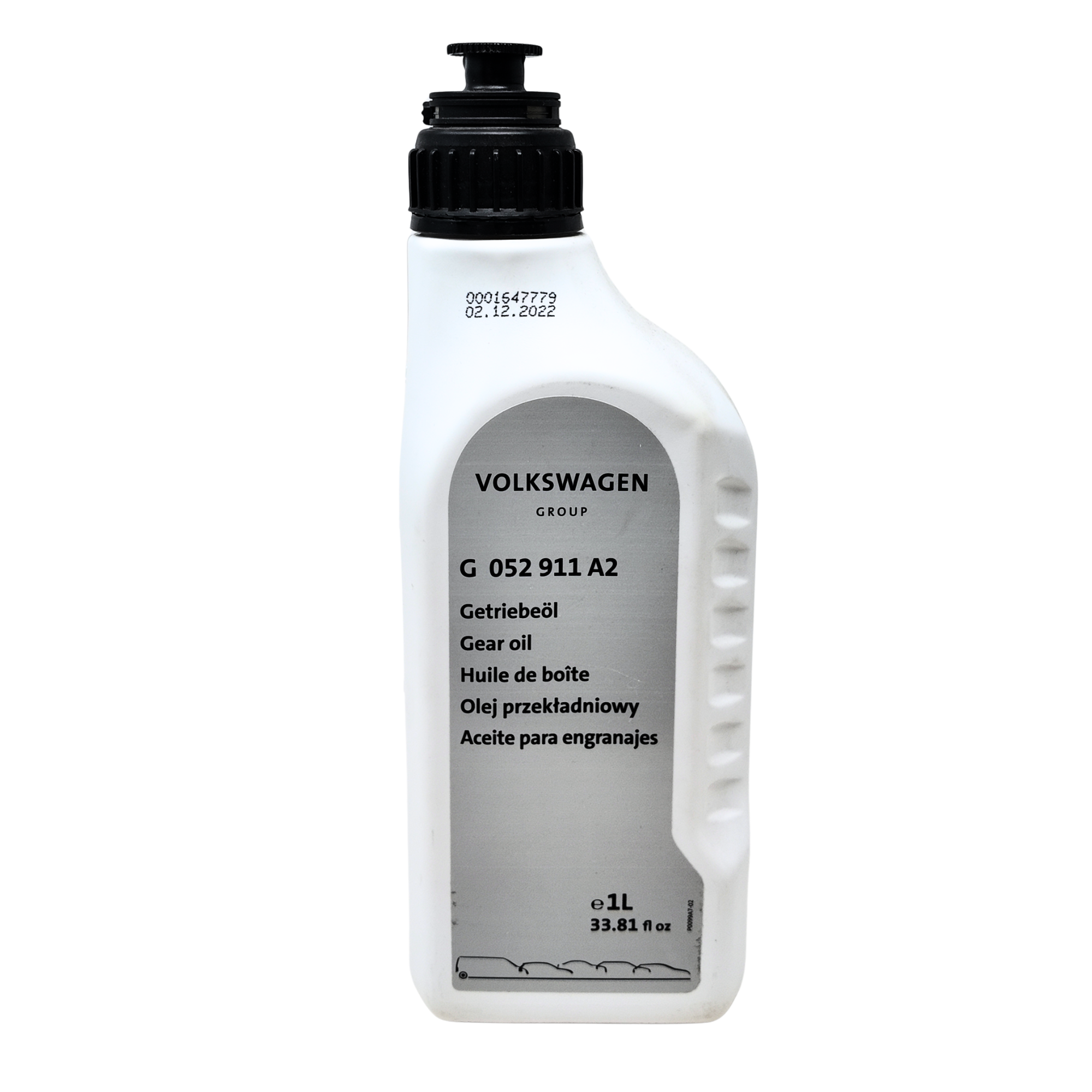 Aceite transmisión manual 1L | Original Grupo VAG, SAE 75W-90 (G052911A2)