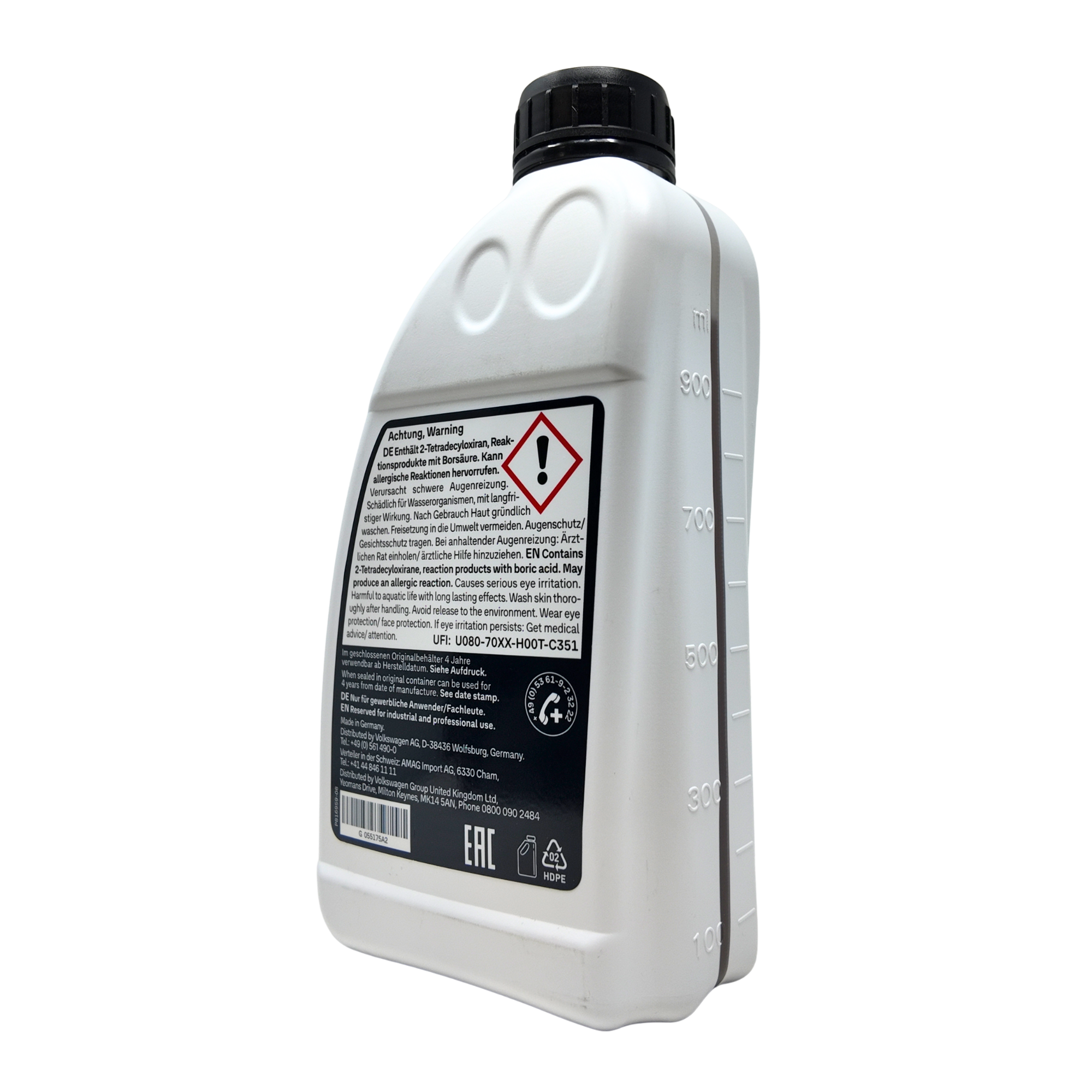 Aceite embrague Haldex original VAG | 1L alto rendimiento para tracción 4x4 (G055175A2)