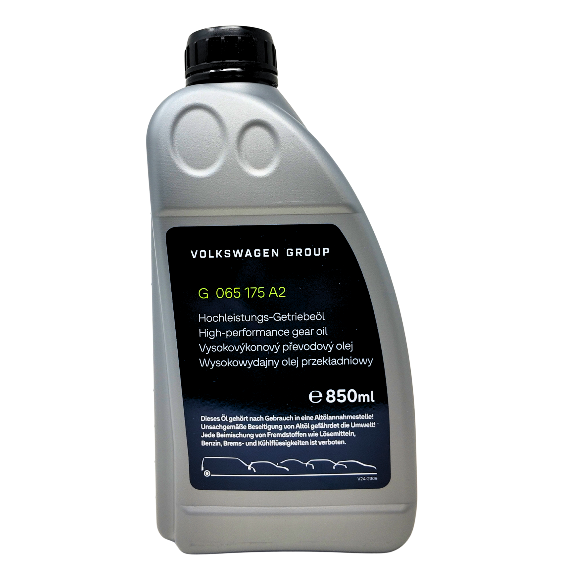 Aceite Haldex original VAG G065175A2 850ml para sistemas 4x4 gen 5-6
