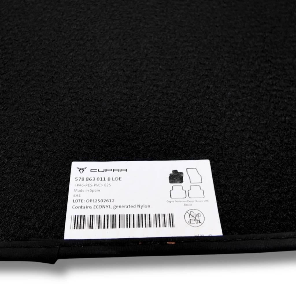 Alfombrillas Deep Ocean CUPRA Terramar | 4 piezas, azul marino (578863011BLOE)