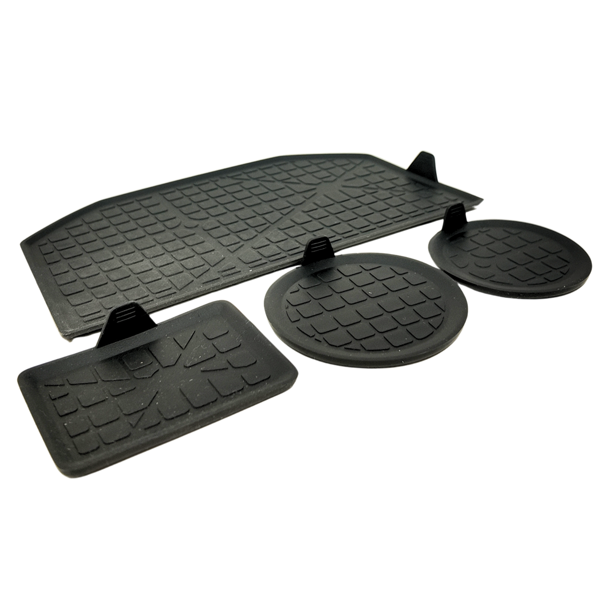 Pack alfombrillas consola central SEAT Arona/Ibiza | 4 unidades originales (6F0061169)