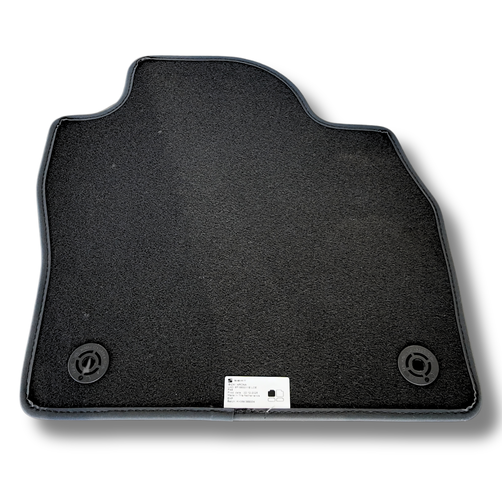 Alfombrillas moqueta Seat Ibiza Arona | juego 4 piezas originales LHD (6F1863011ELOE)
