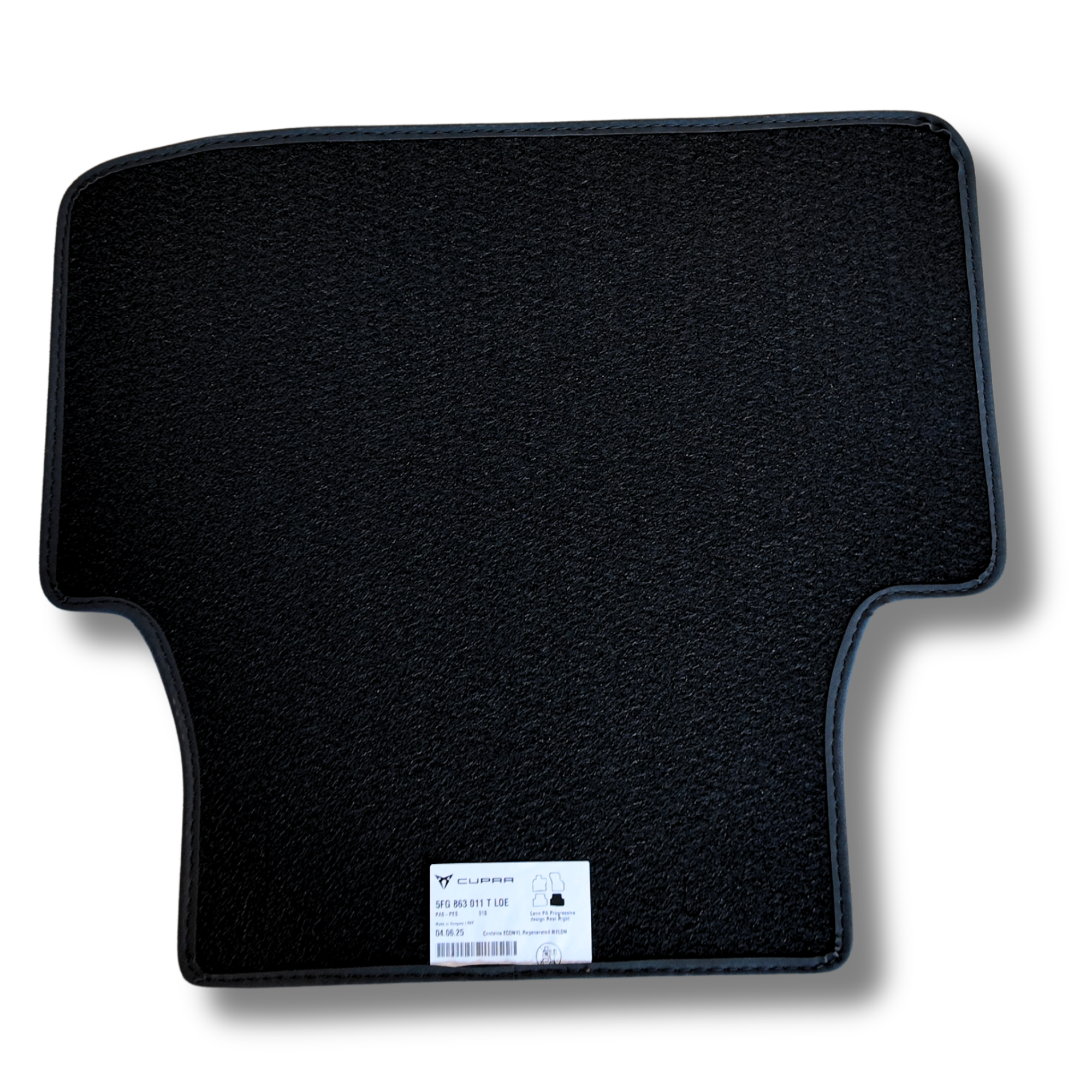 Alfombrillas gris textiles Progressive Design CUPRA León  (5FG863011TLOE)