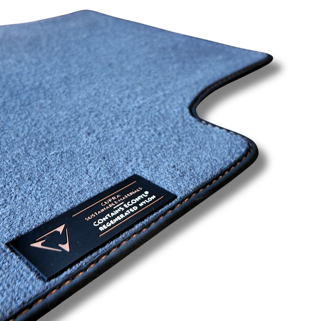 Alfombrillas gris textiles Progressive Design CUPRA León  (5FG863011TLOE)