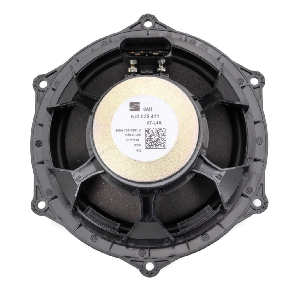 Altavoz puerta delantera SEAT Ibiza original 6J0035411 4Ω