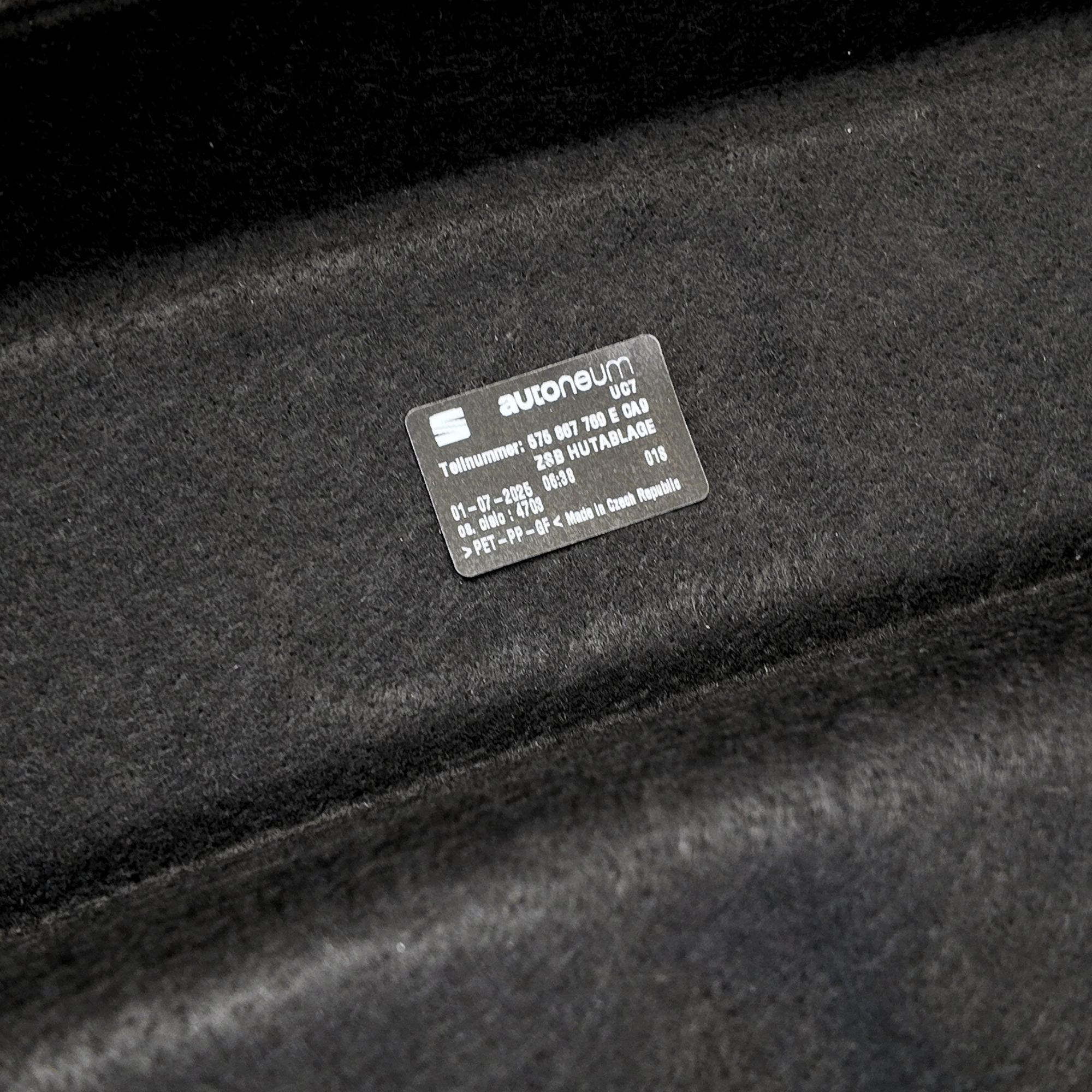 Bandeja maletero SEAT Ateca | Protectora rígida, plástico resistente (575867769ECA9)