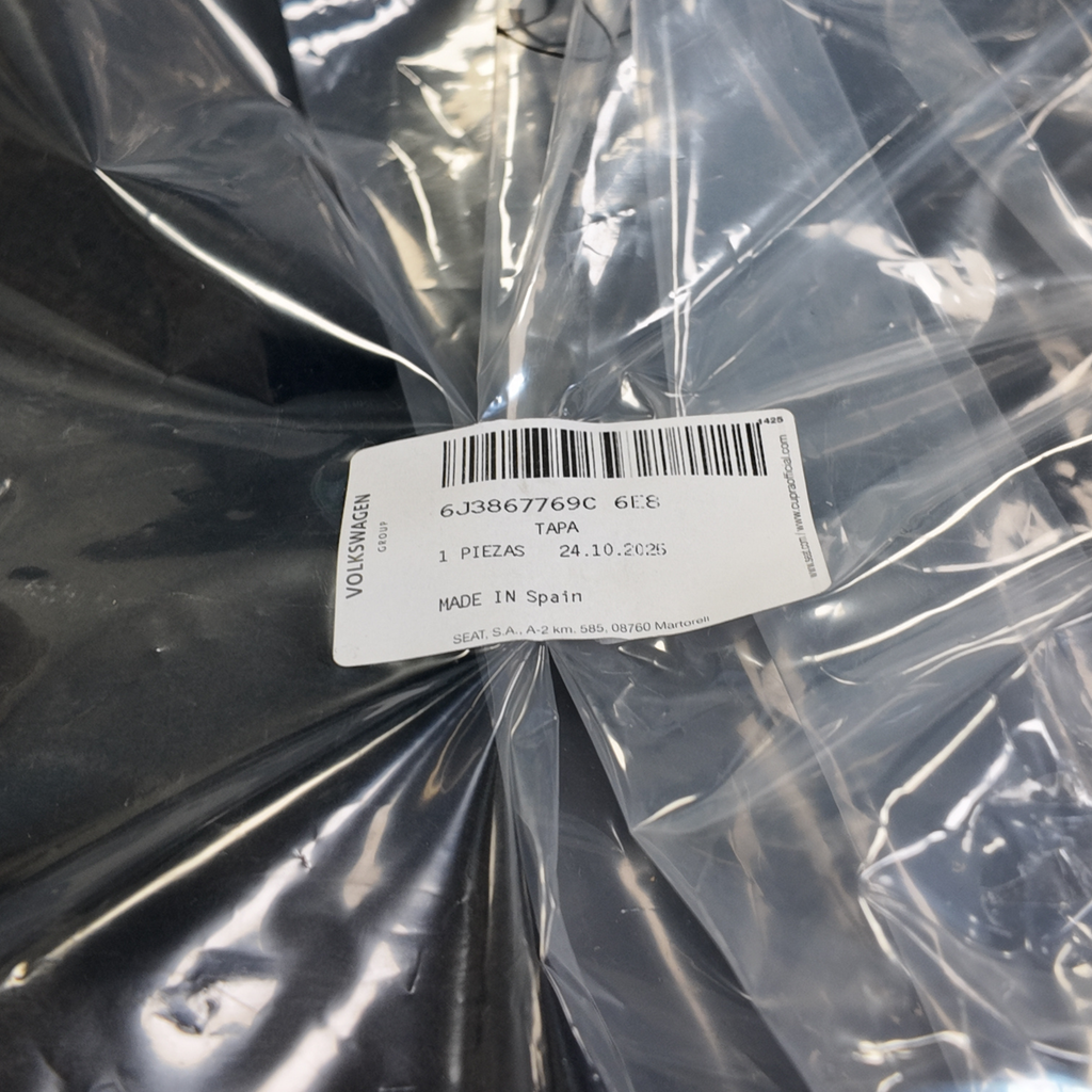 Bandeja maletero SEAT Ibiza | 6J 3 puertas 2010-2017, original (6J3867769C6E8)