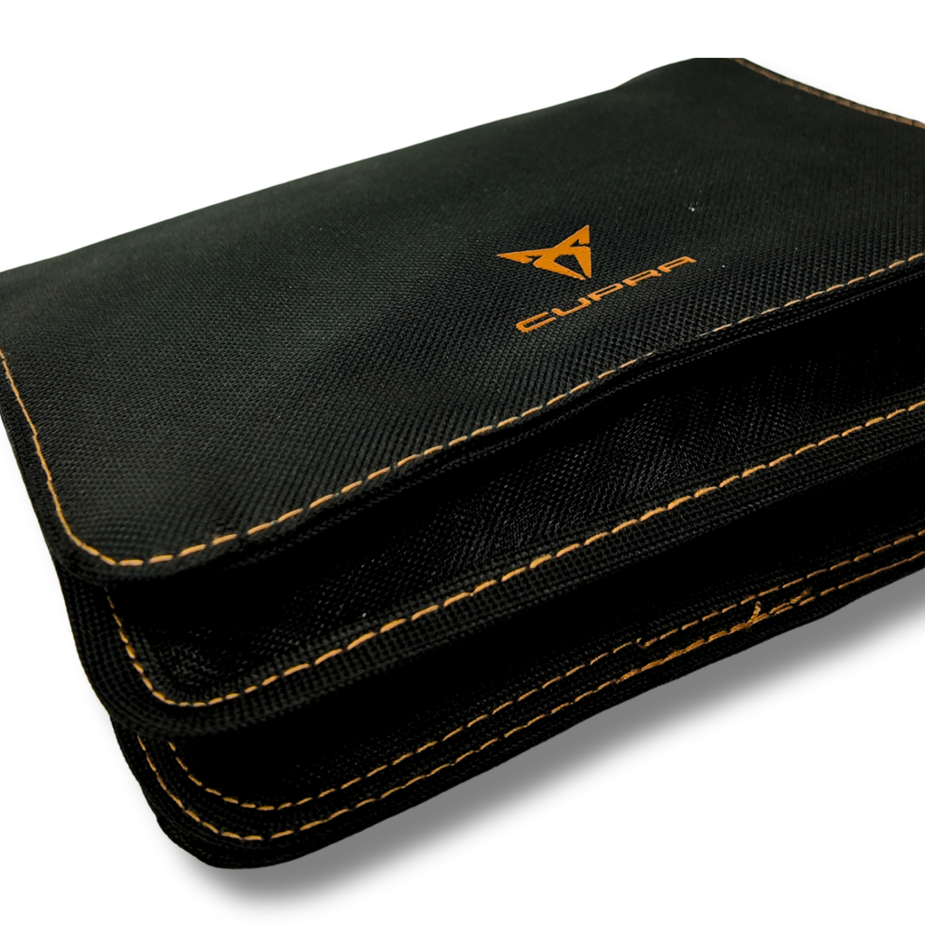 Bolsa de bitácora CUPRA | Tapa carpeta cobre, funda cuaderno sintética flexible 19x14,5 cm (575012007)