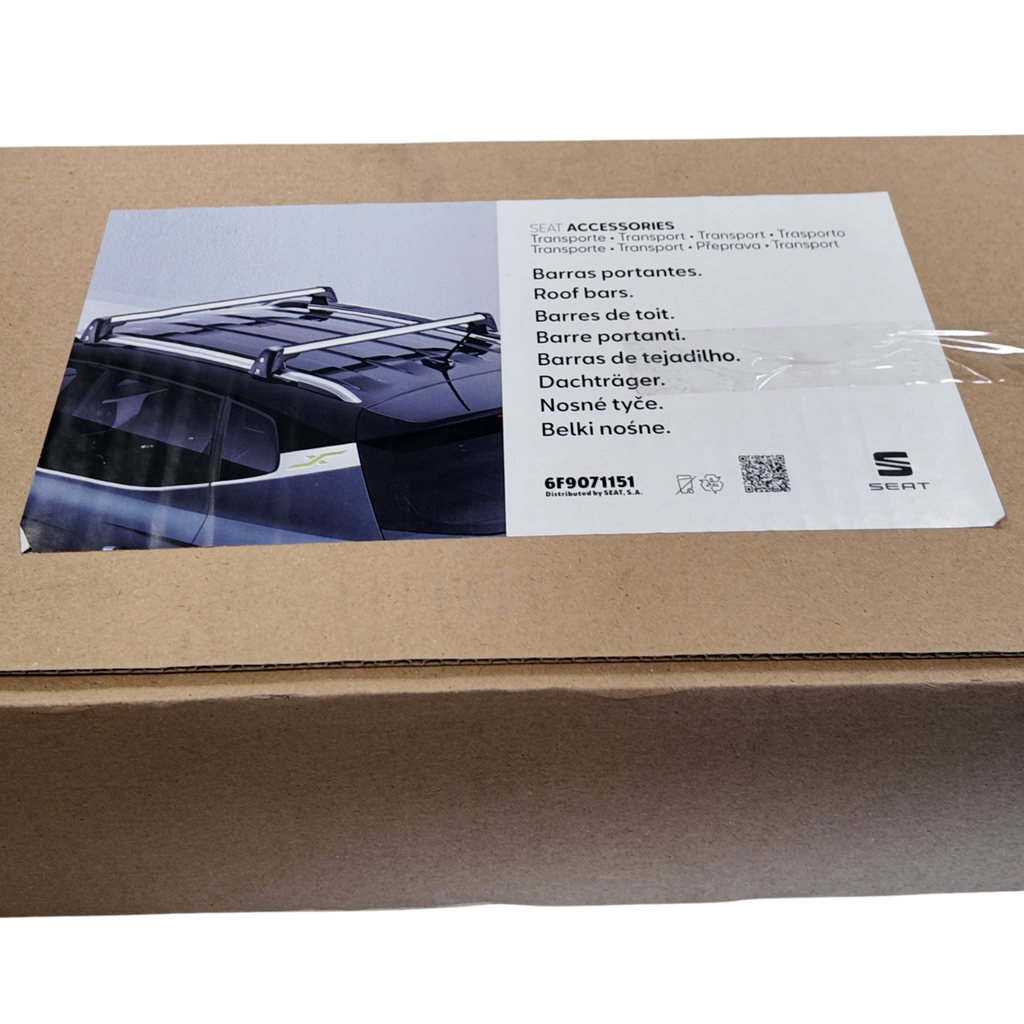 Barres de toit SEAT Arona | Kit avant+arrière aluminium,charge 75kg (6F9071151)