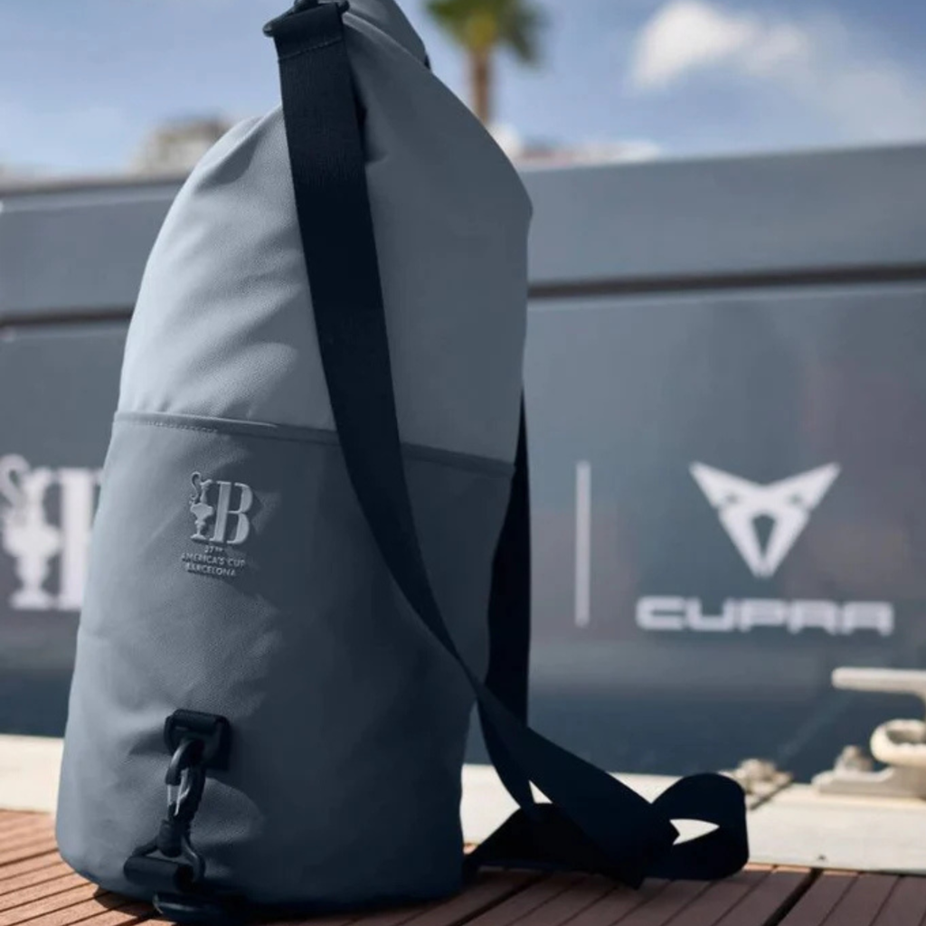 Bolso impermeable CUPRA America’s Cup | Bolsa estanca gris Enceladus (6H1087317C)