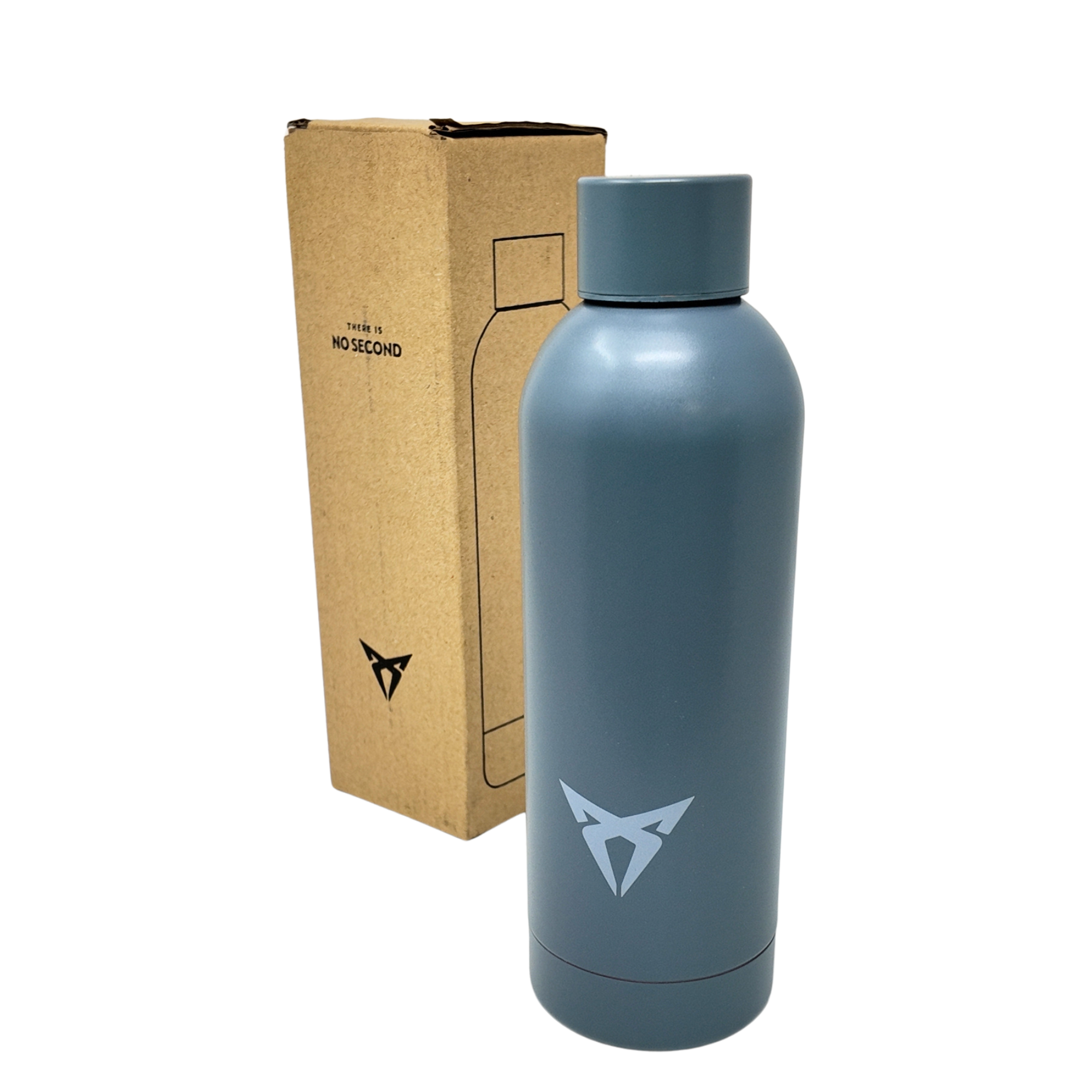 Botella agua térmica CUPRA Gris Enceladus | Acero inoxidable 500ml