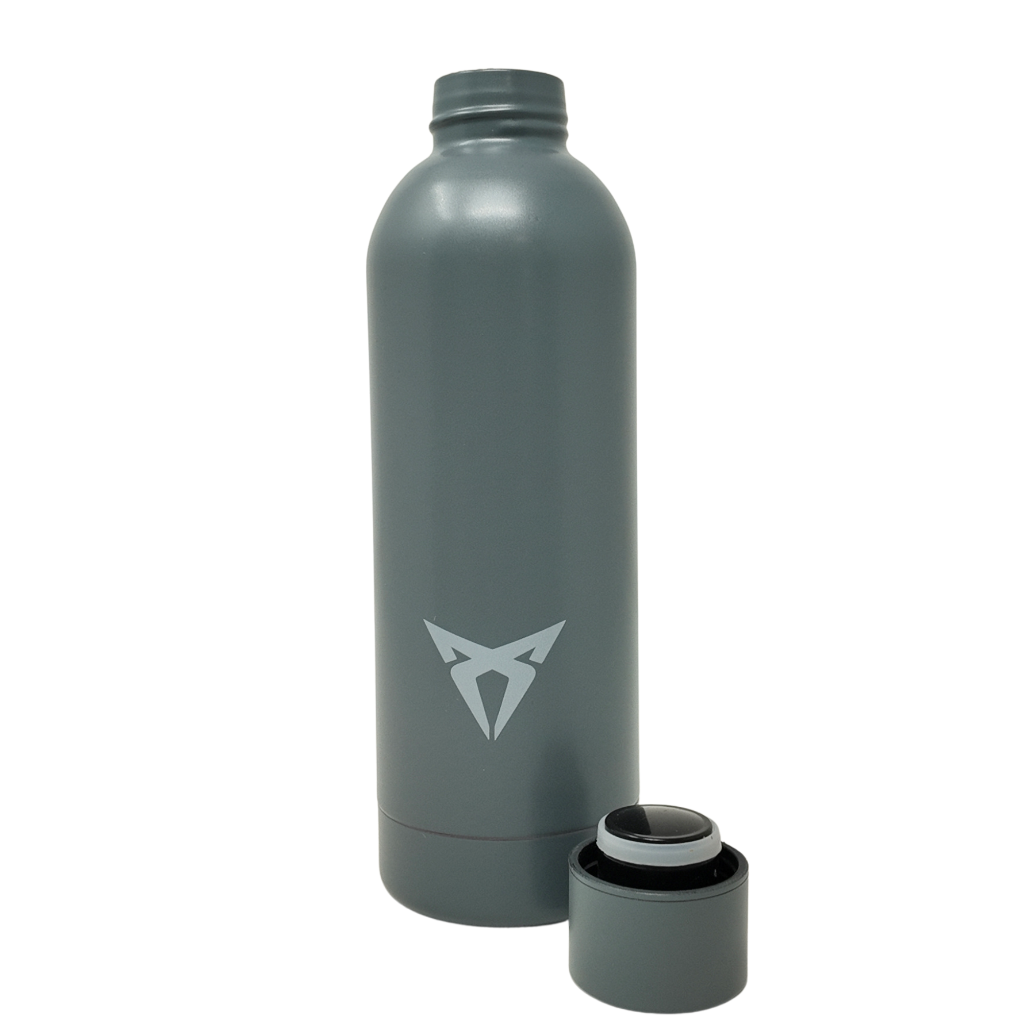 Botella agua térmica CUPRA Gris Enceladus | Acero inoxidable 500ml