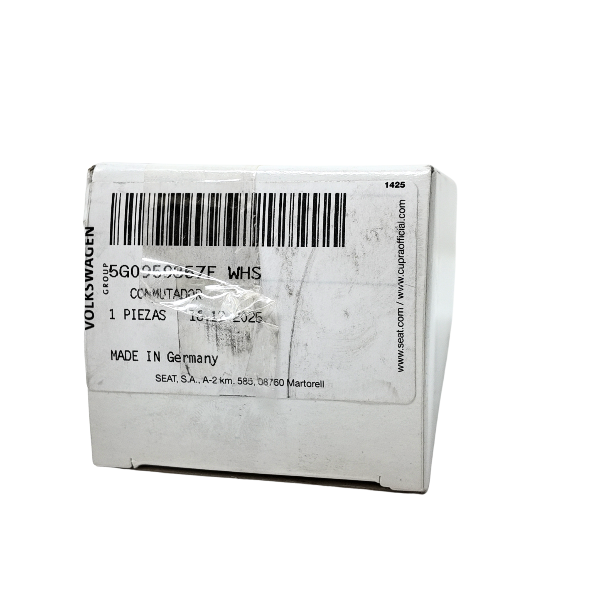 Mando elevalunas delantero izquierdo Grupo VAG | 4 teclas (5G0959857FWHS)