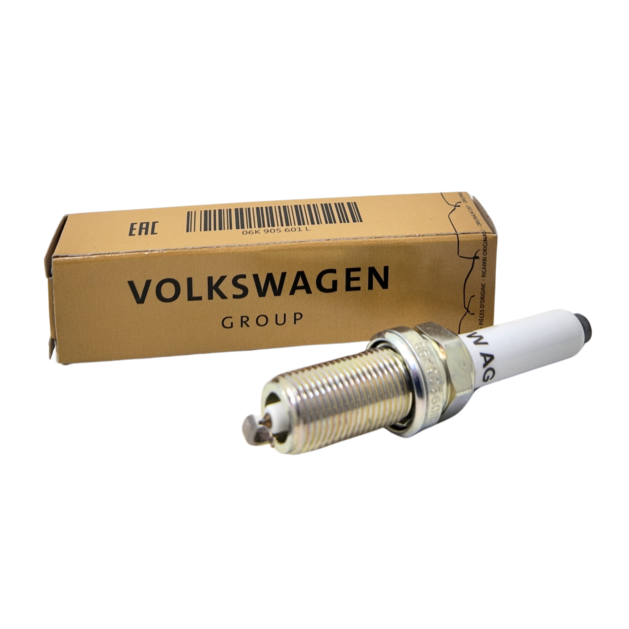 Bujía encendido | Volkswagen, M14x1.25, 26.5 mm rosca, 16 mm llave (06K905601L)