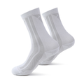 Calcetines deportivos largos CUPRA | Blanco, unisex, transpirables ergonómicos