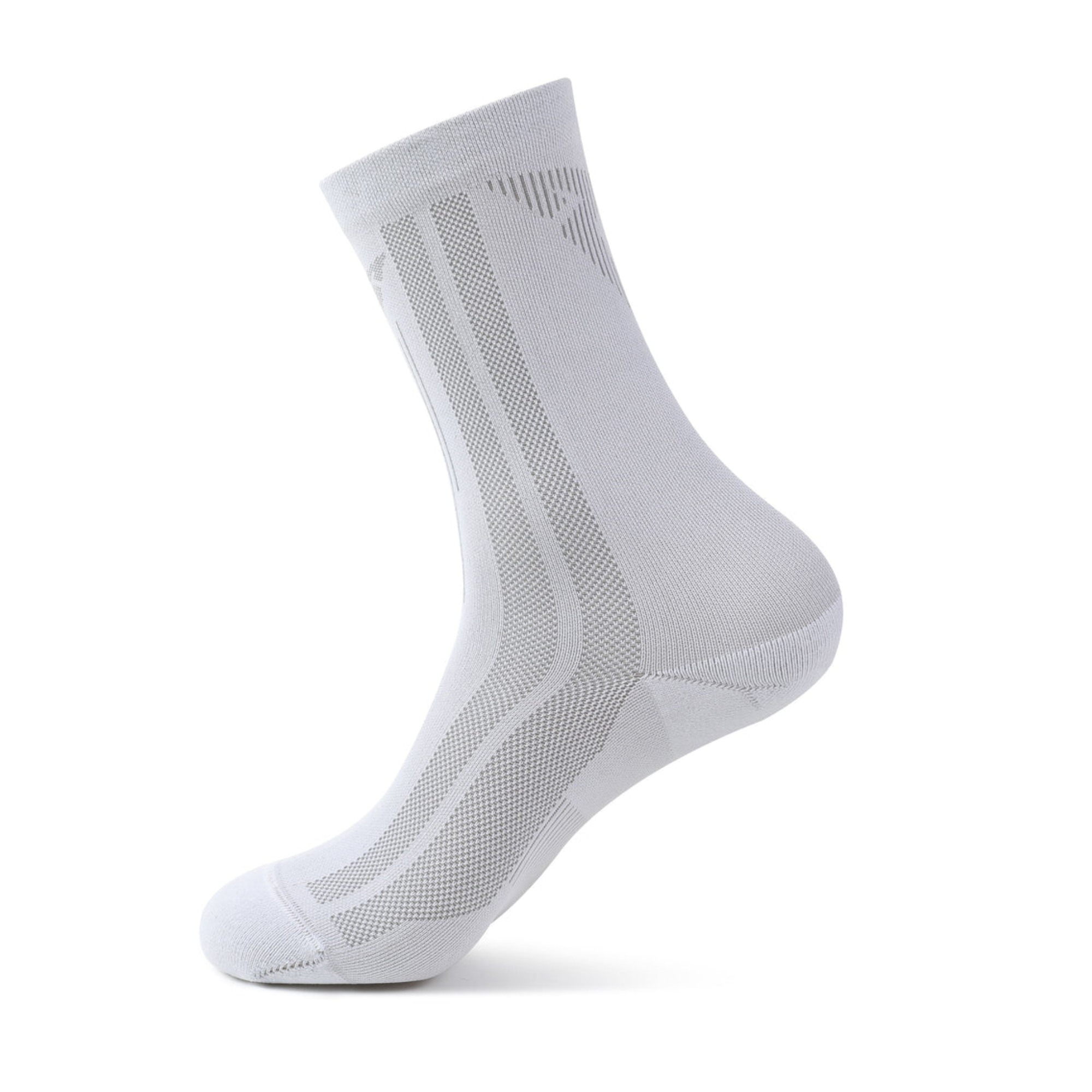Calcetines deportivos largos CUPRA | Blanco, unisex, transpirables ergonómicos