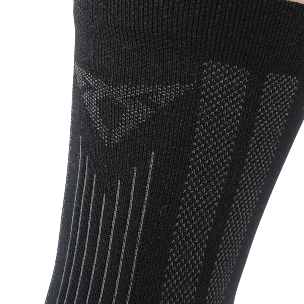 Calcetines deportivos largos CUPRA | Negro unisex, transpirables ergonómicos