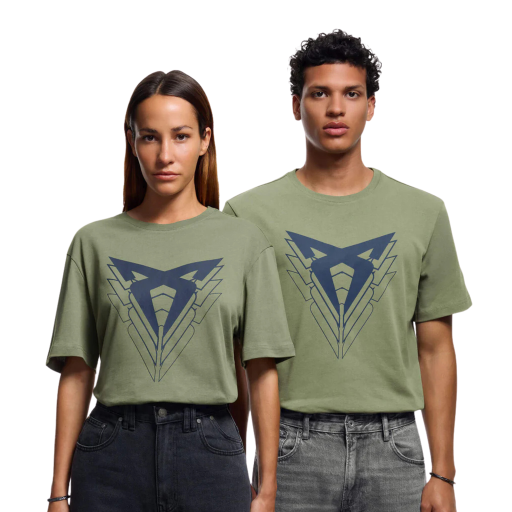 Camiseta CUPRA Big Logo unisex | Algodón orgánico Verde