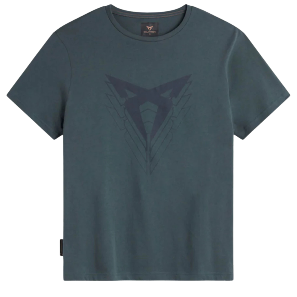 T-shirt unisexe CUPRA Big Logo | Coton biologique Gris Enceladus