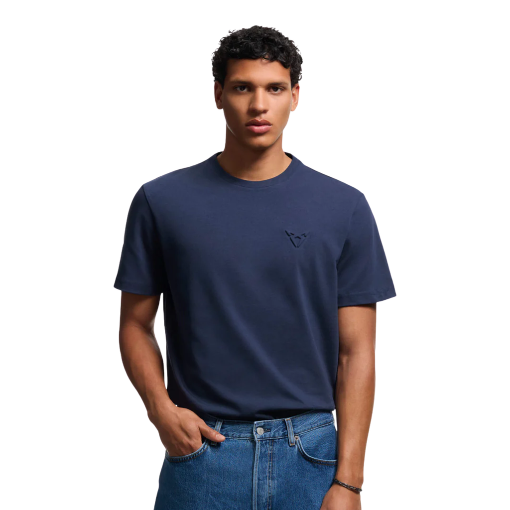 Camiseta Embossed Regular CUPRA  100% algodón orgánico S-XXL Azul Moonslate