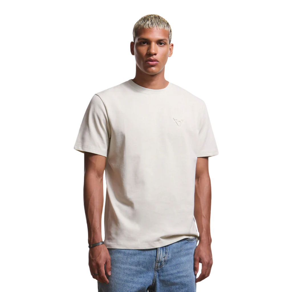 Camiseta Embossed Regular CUPRA  100% algodón orgánico S-XXL Beige