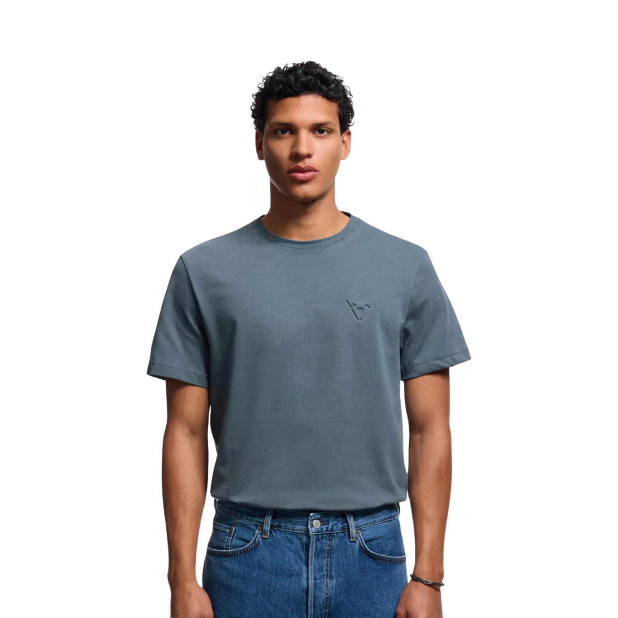 Camiseta Embossed Regular CUPRA  100% algodón orgánico S-XXL Gris