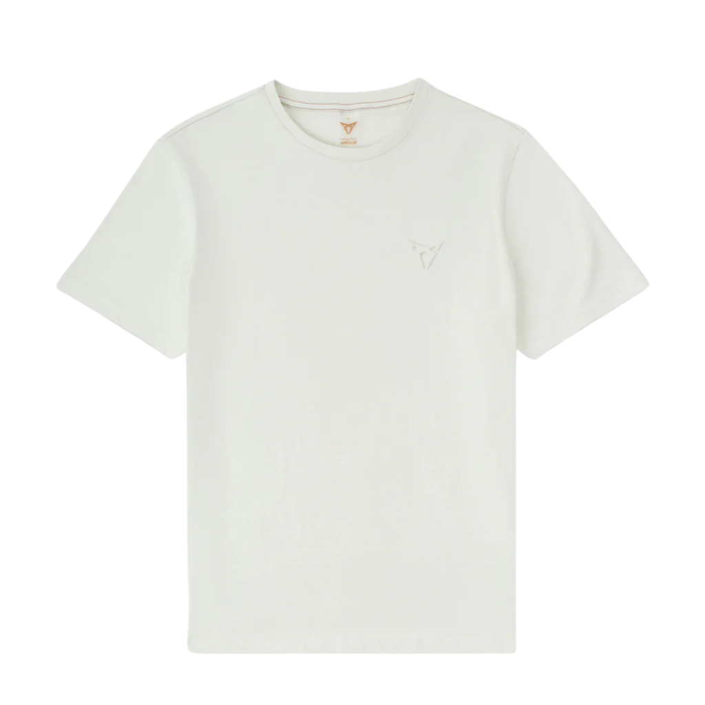 Camiseta Embossed Regular CUPRA  100% algodón orgánico S-XXL Beige