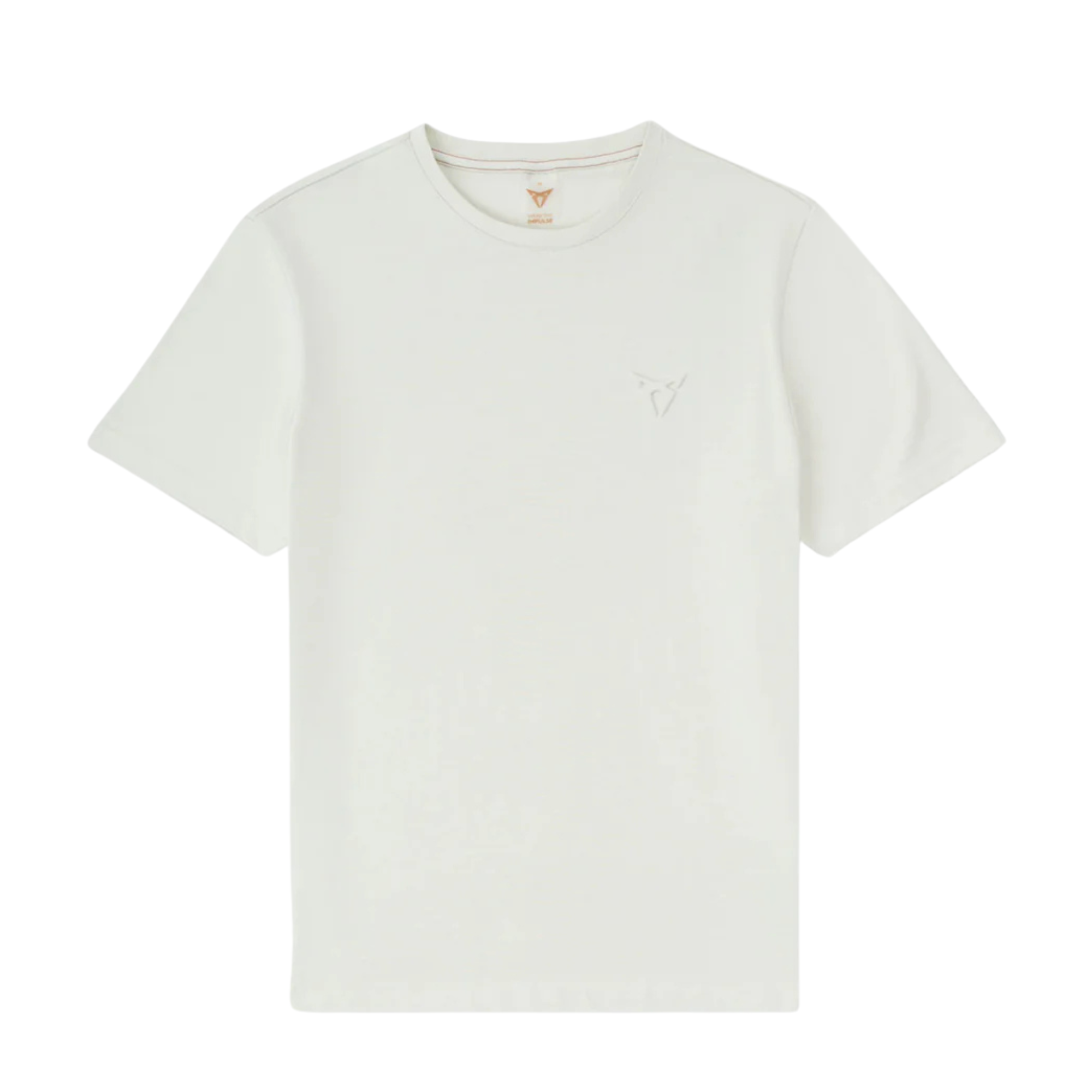 Camiseta Embossed Regular CUPRA  100% algodón orgánico S-XXL Beige