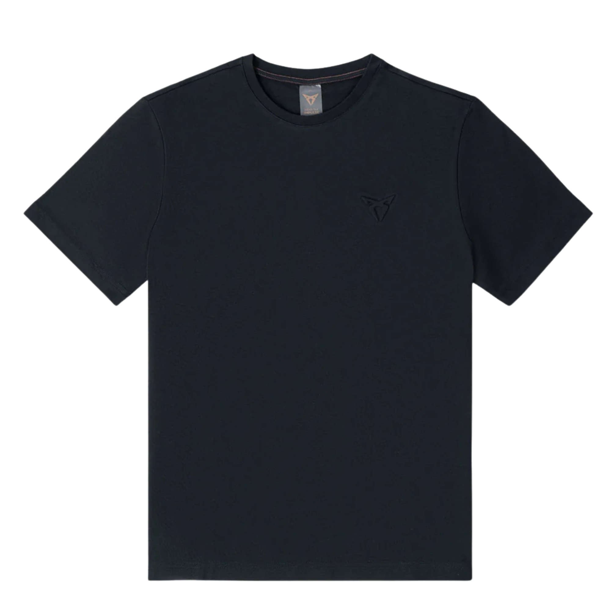 Camiseta Embossed Regular CUPRA  100% algodón orgánico S-XXL negra