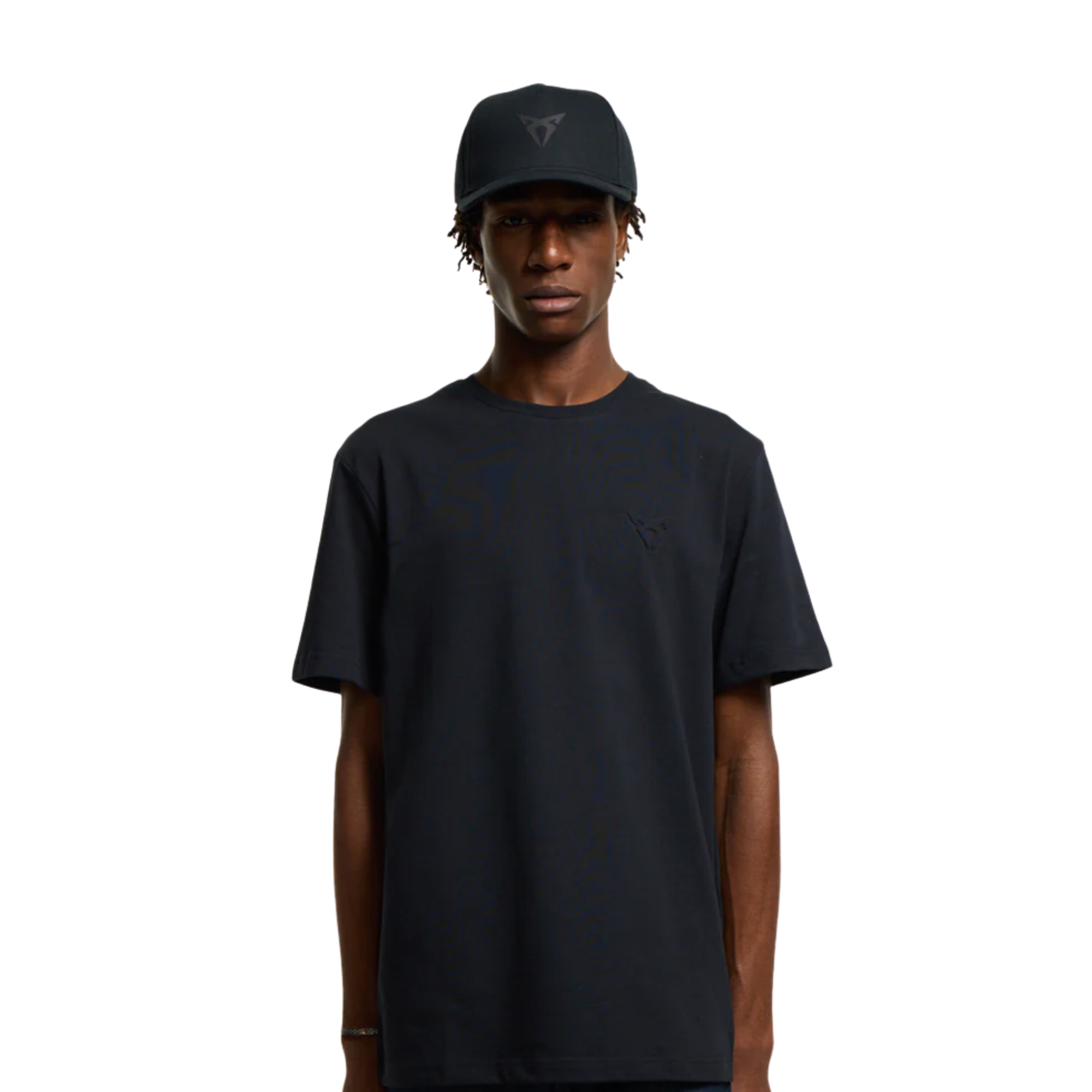 Camiseta Embossed Regular CUPRA  100% algodón orgánico S-XXL negra