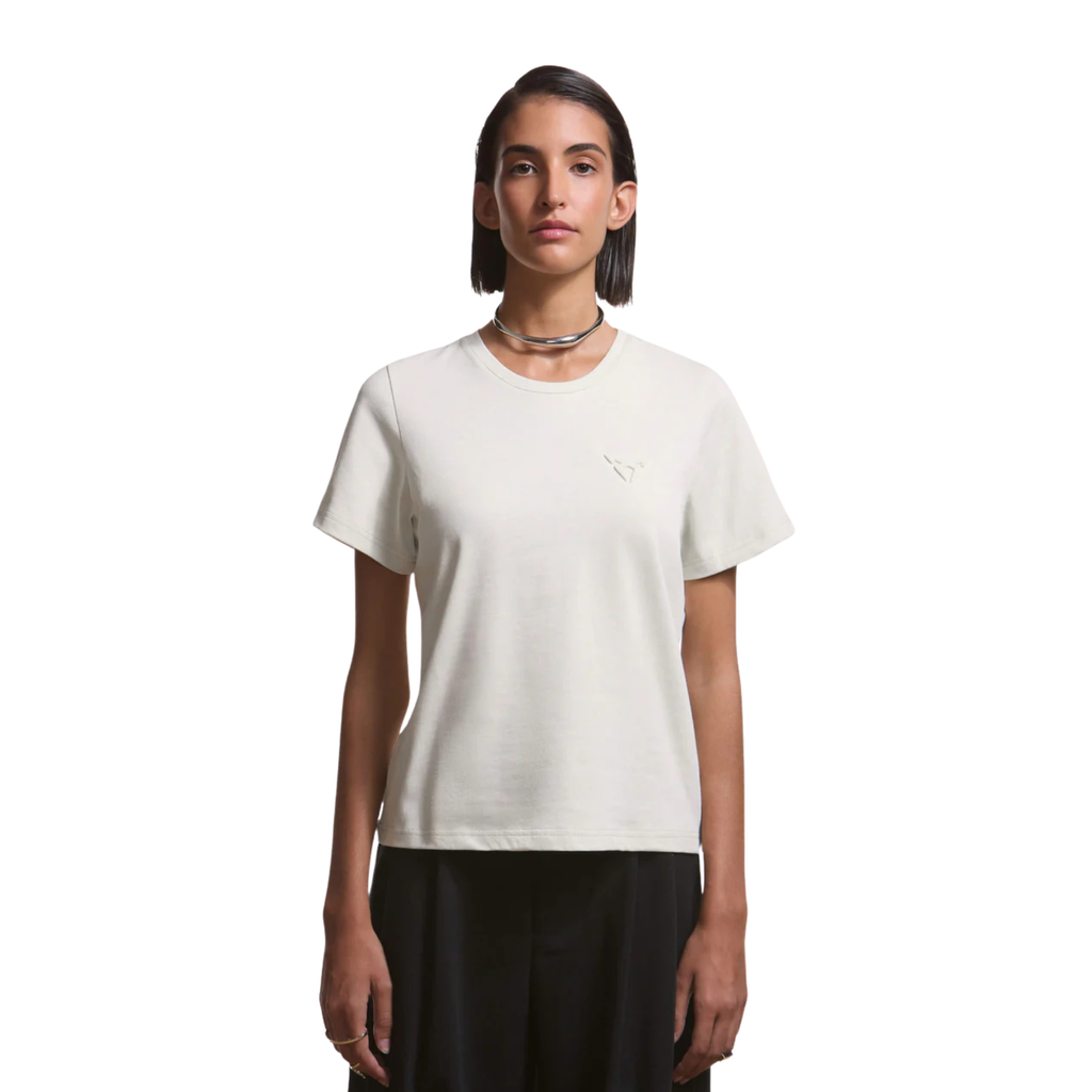 Camiseta CUPRA Embossed Slim Fit | Beige Taiga, Algodón orgánico 100%, unisex
