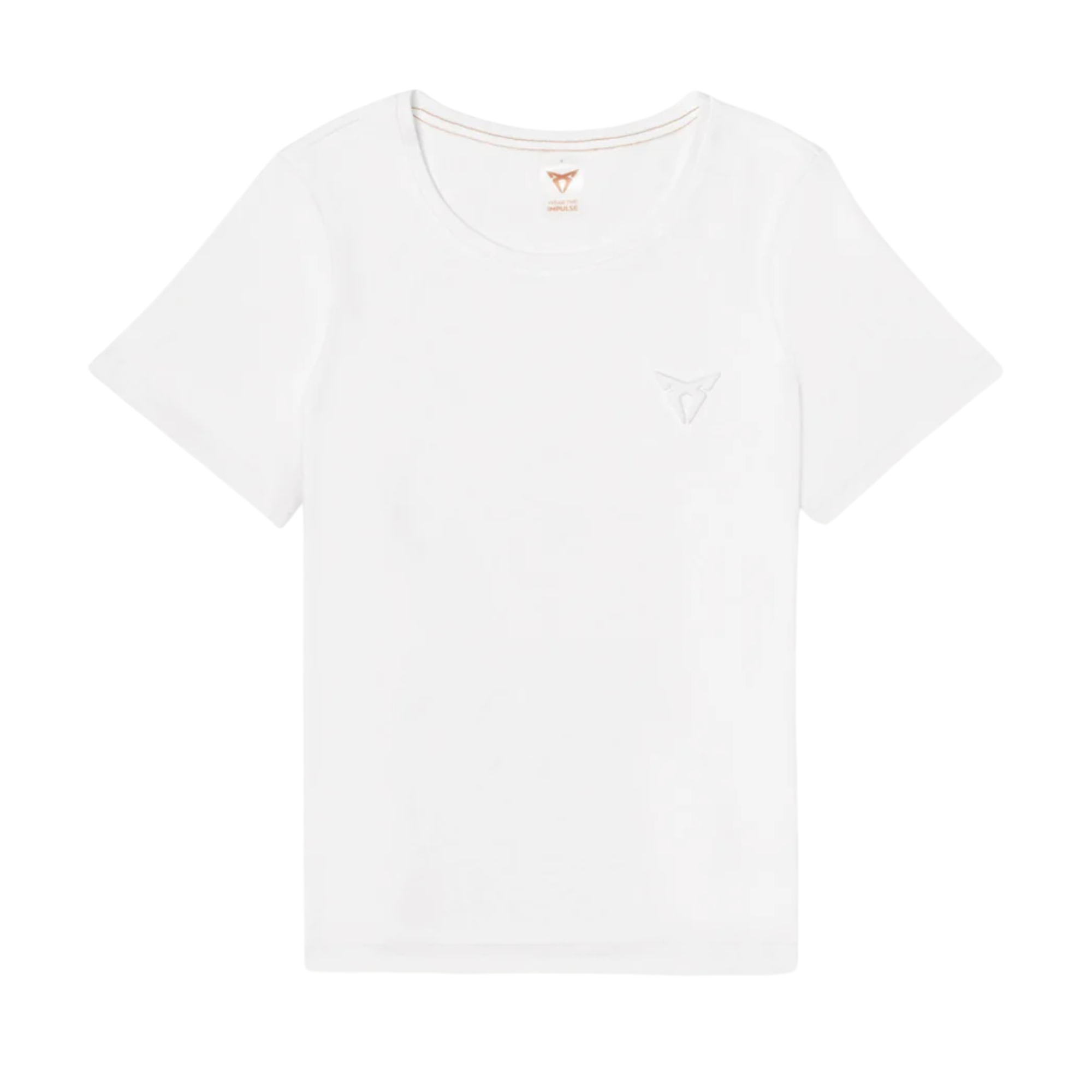 Camiseta CUPRA Embossed Slim Fit | Blanco, Algodón orgánico 100%, unisex