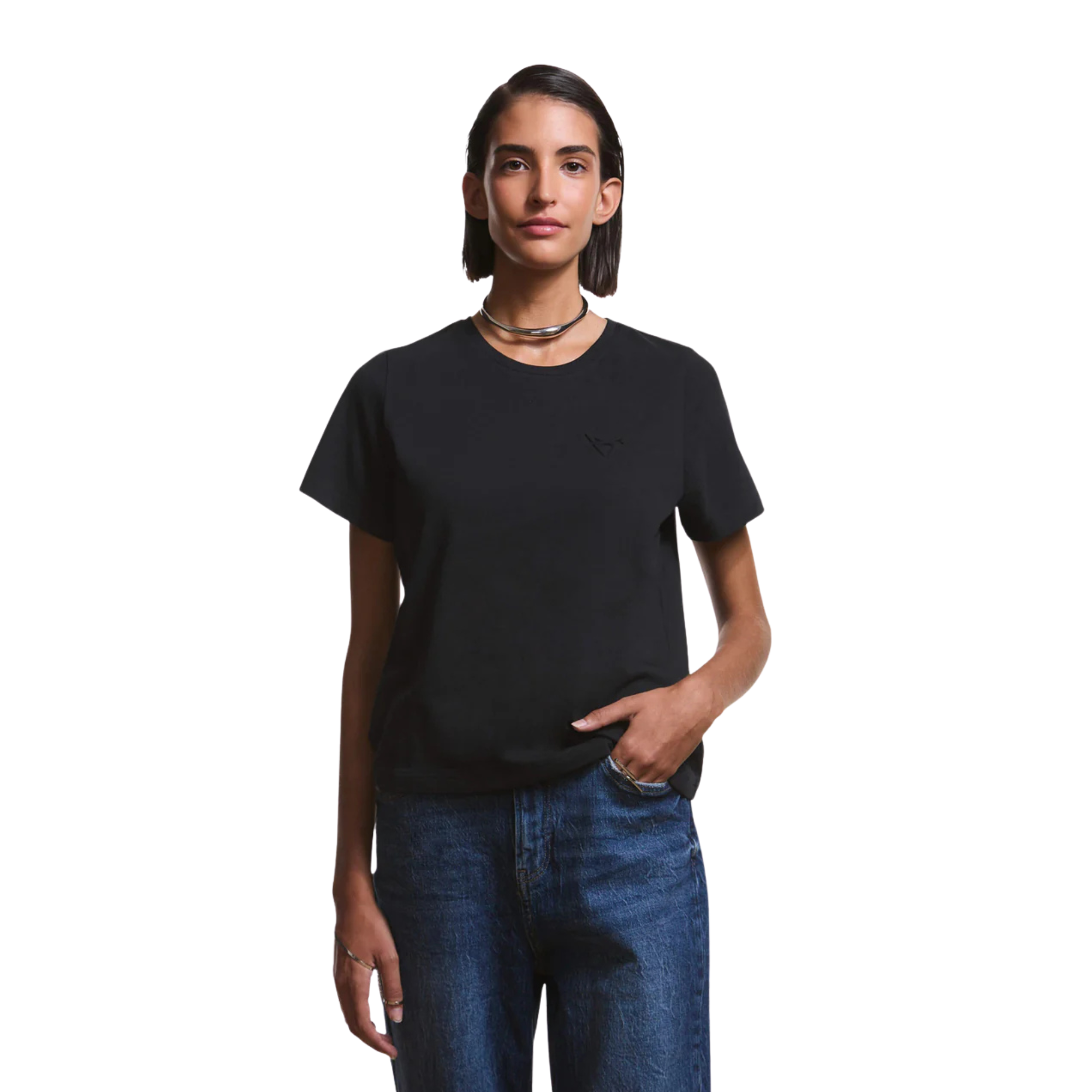 Camiseta CUPRA Embossed Slim Fit | Negro, Algodón orgánico 100%, unisex