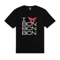 Camiseta CUPRA Love | Negro, algodón 100%, unisex, logo frontal