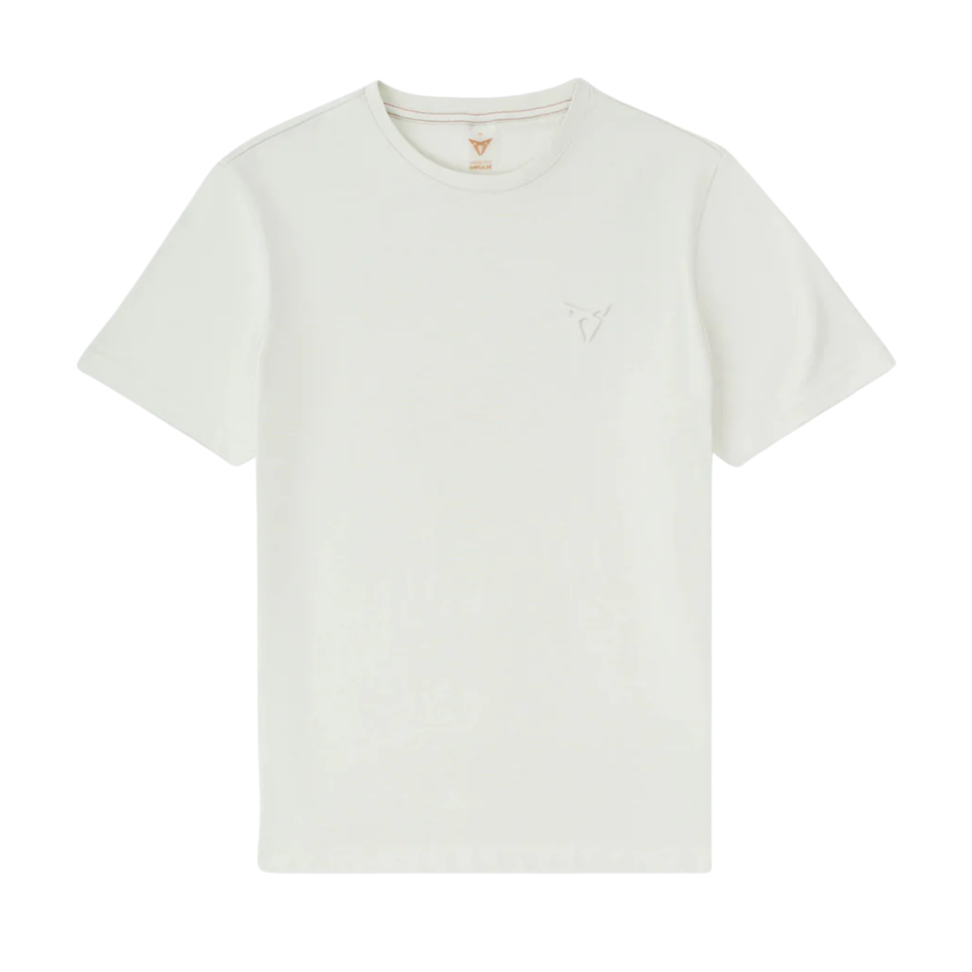 Camiseta CUPRA Embossed Slim Fit | Beige Taiga, Algodón orgánico 100%, unisex