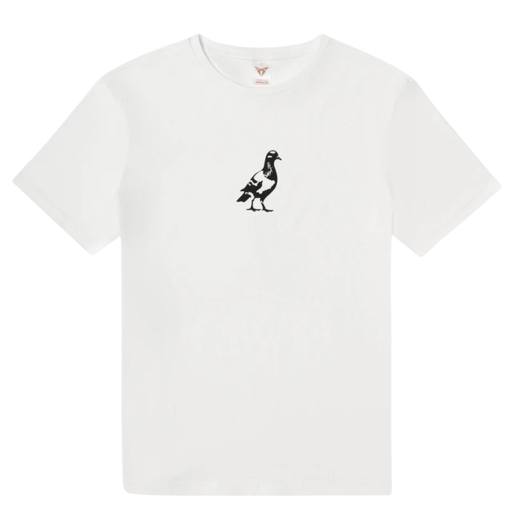 Camiseta front bird CUPRA | Blanca, unisex, 100% algodón orgánico