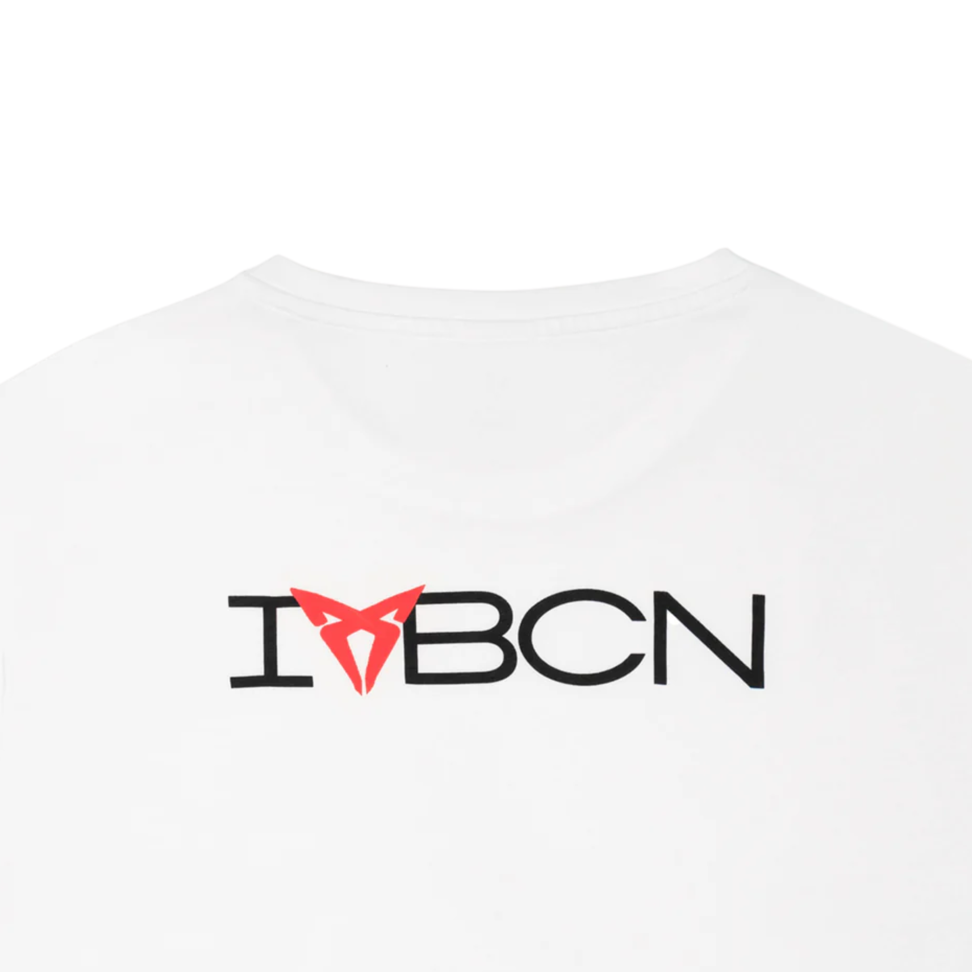 Camiseta front bird CUPRA | Blanca, unisex, 100% algodón orgánico