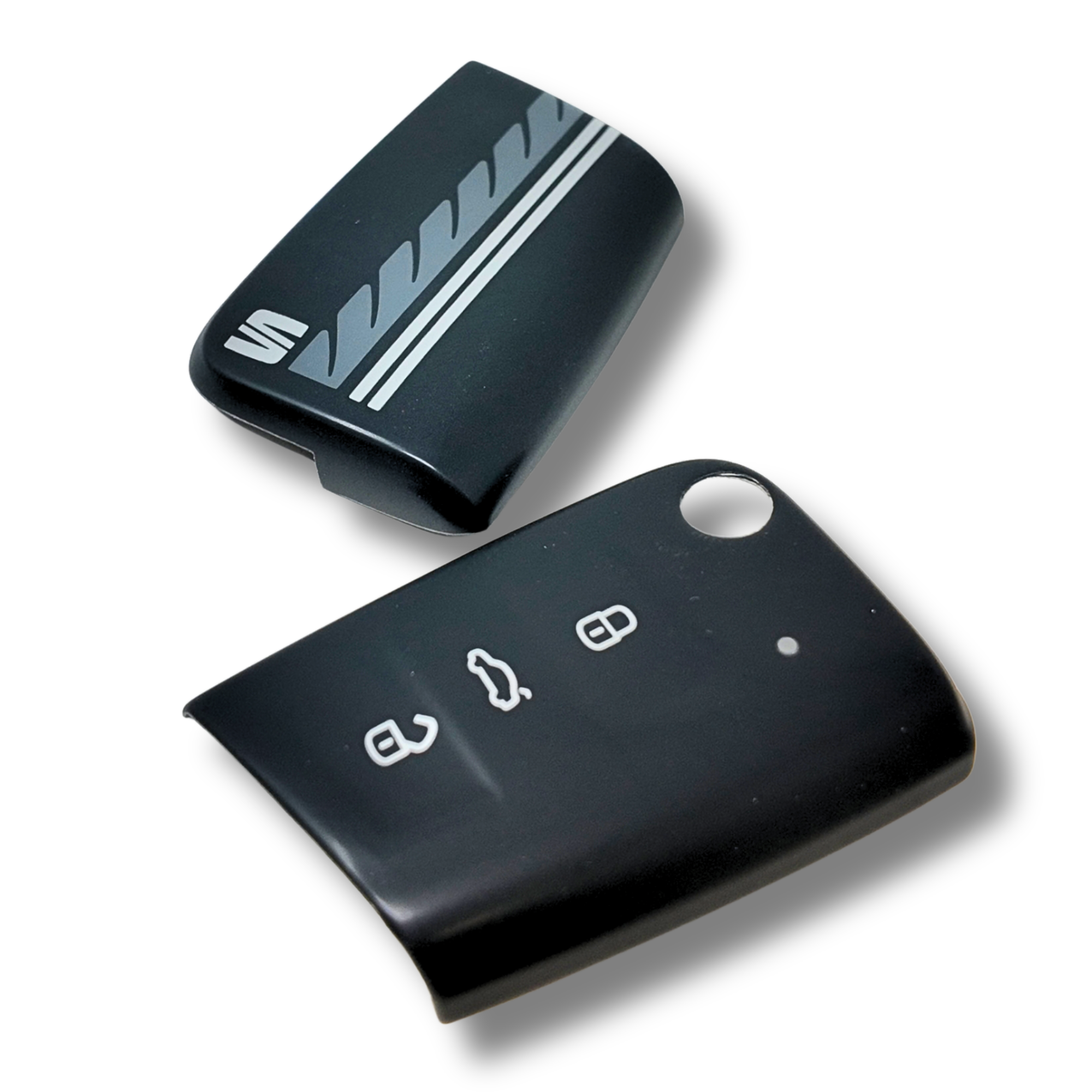 Carcasa decorativa llave SEAT Ateca | Funda 2 piezas adhesivas, diseño Off Road (575087013A)