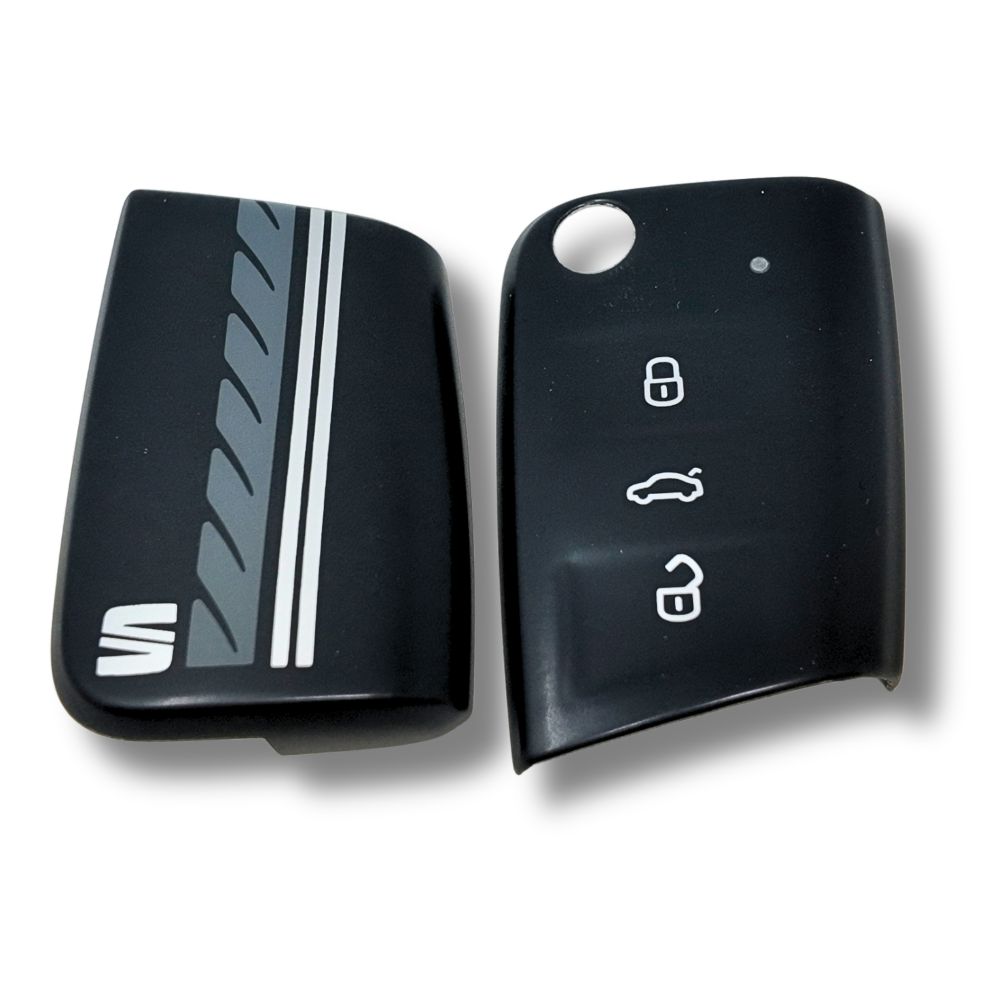 Carcasa decorativa llave SEAT Ateca | Funda 2 piezas adhesivas, diseño Off Road (575087013A)