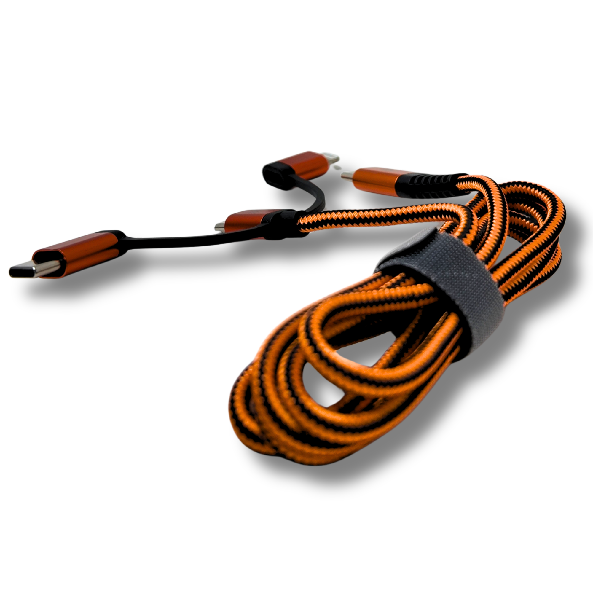 Cable 3 en 1 SEAT 1m USB-C/Micro/Lightning 2.4A (000051444AQ)