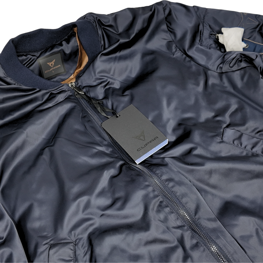 Chaqueta bomber CUPRA | Bomber jacket Premium Original azul marino