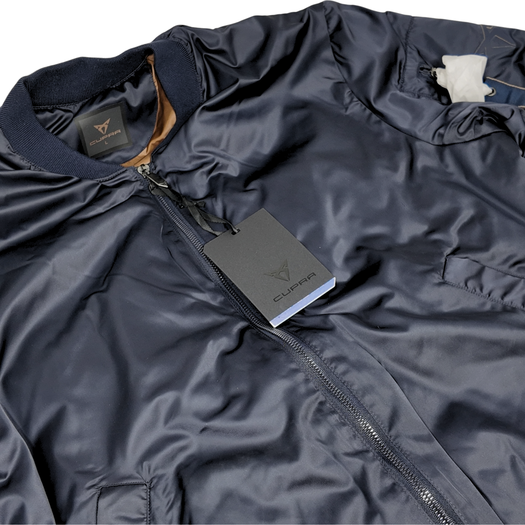 Chaqueta bomber CUPRA | Bomber jacket Premium Original azul marino