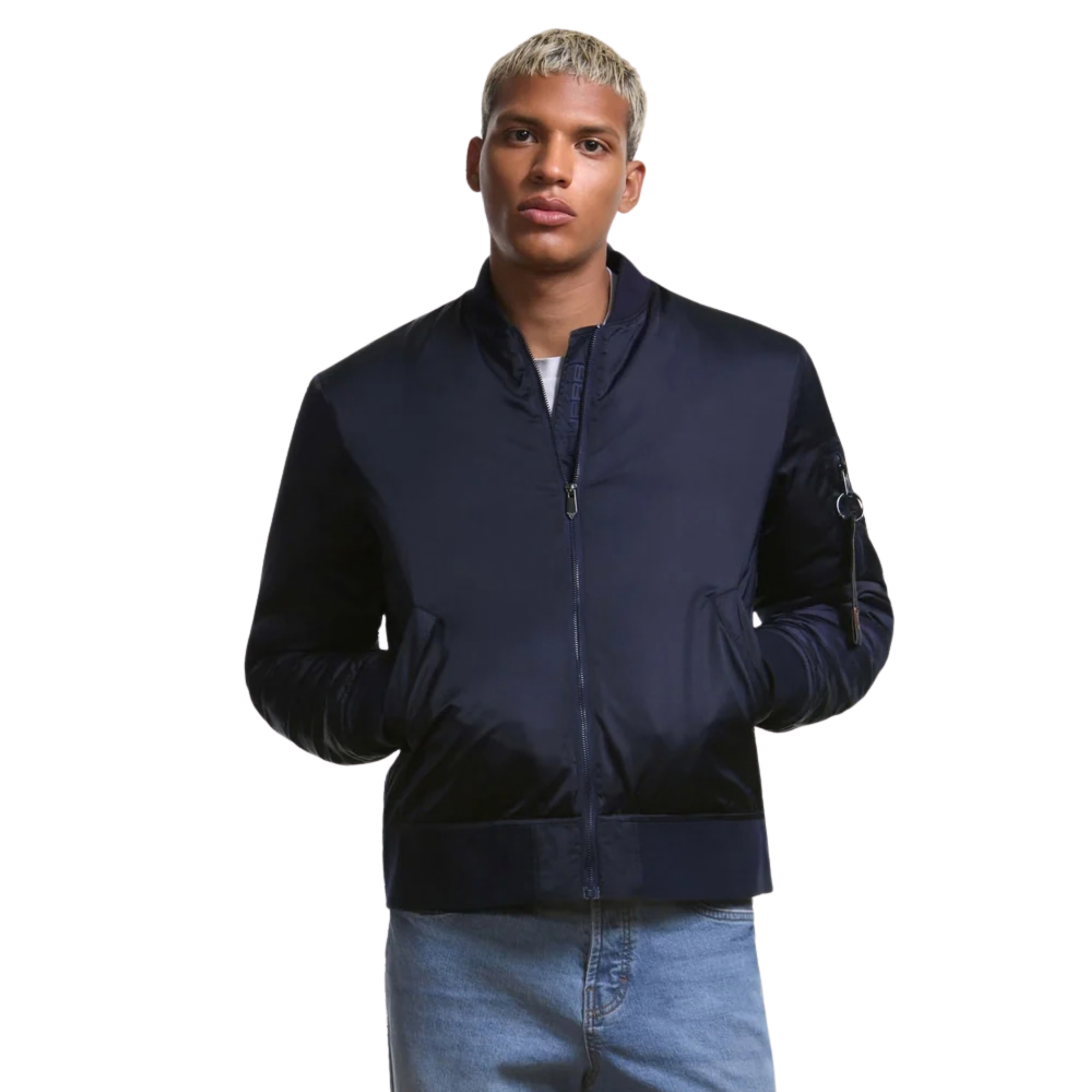 Chaqueta bomber CUPRA | Bomber jacket Premium Original azul marino