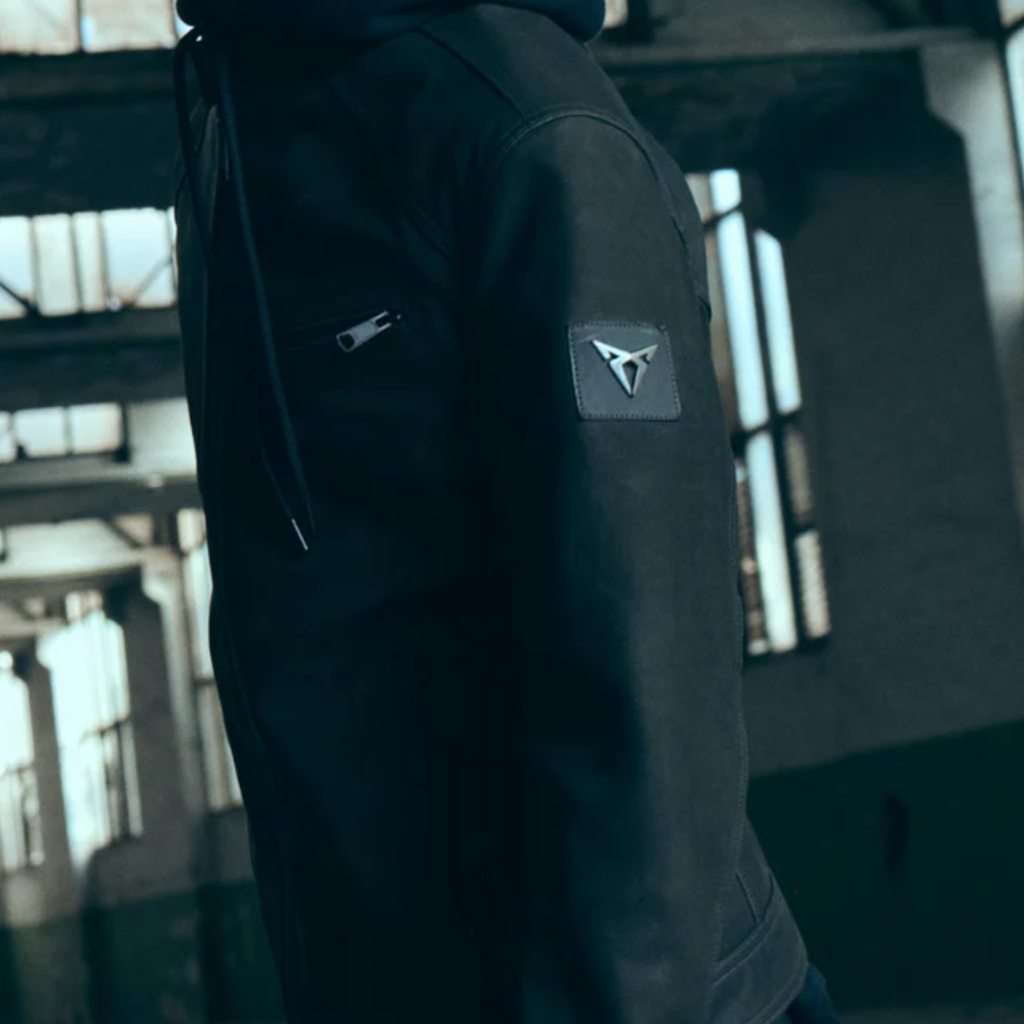 Chaqueta de cuero Cupra hombre
