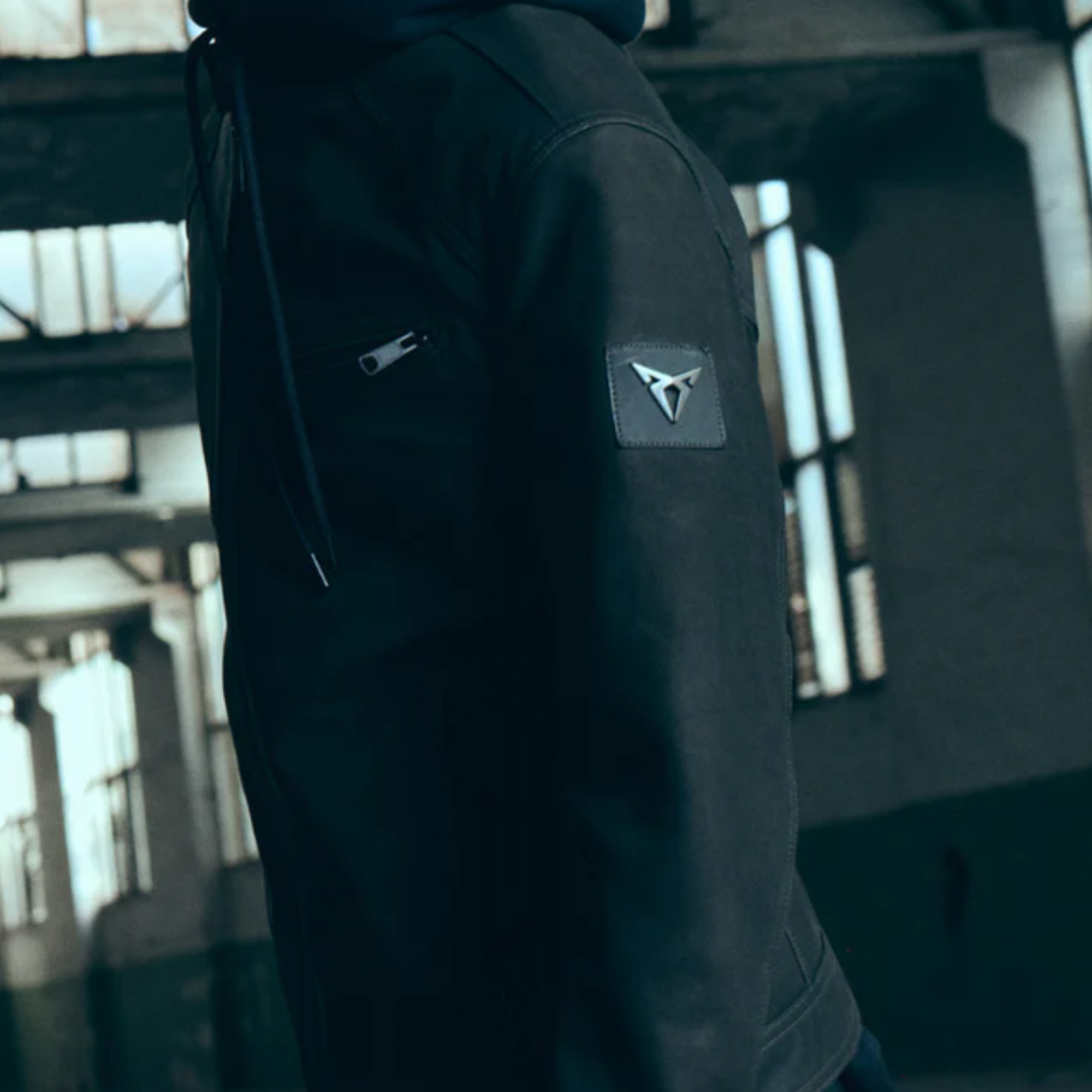Chaqueta de cuero Cupra hombre
