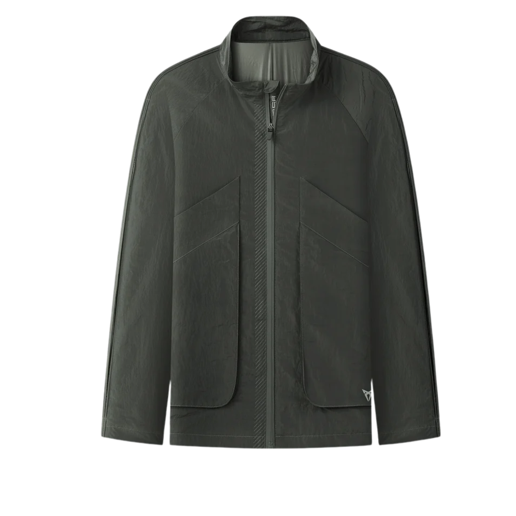 Chaqueta deportiva CUPRA hombre | Verde Río, 100% nylon