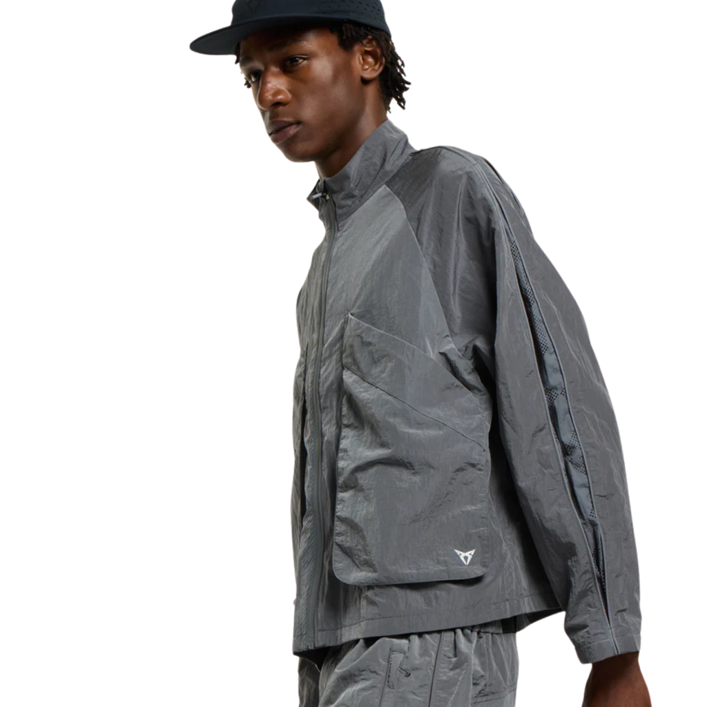 Chaqueta deportiva CUPRA hombre | Gris 100% nylon