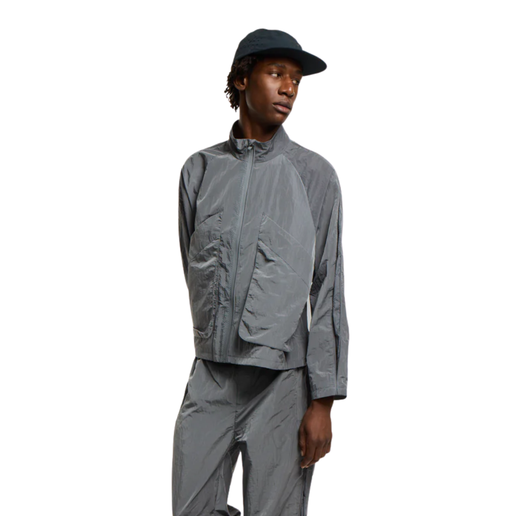 Chaqueta deportiva CUPRA hombre | Gris 100% nylon