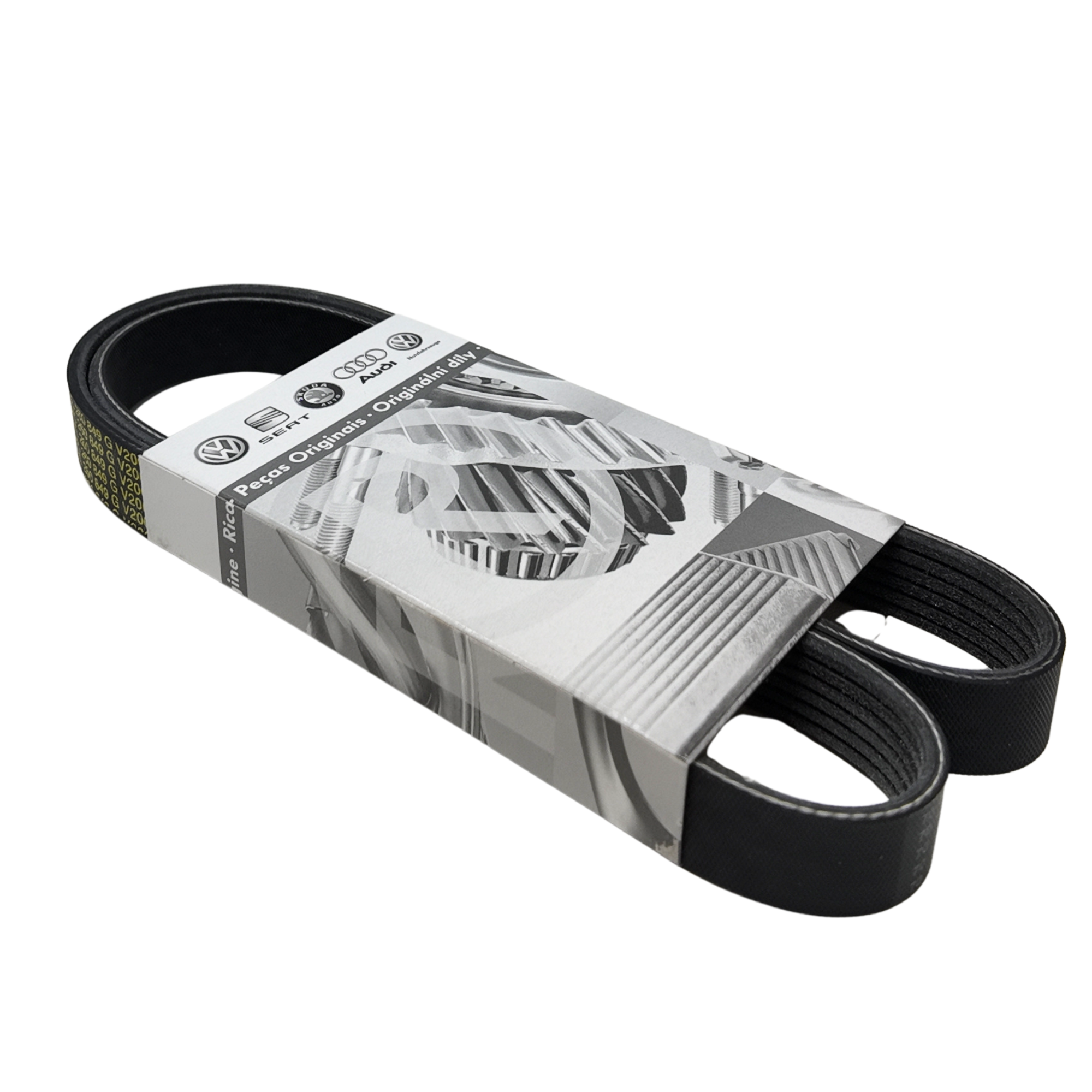 Correa trapecial poli-V grupo VAG | 6 nervaduras, 1030 mm (04L260849G)
